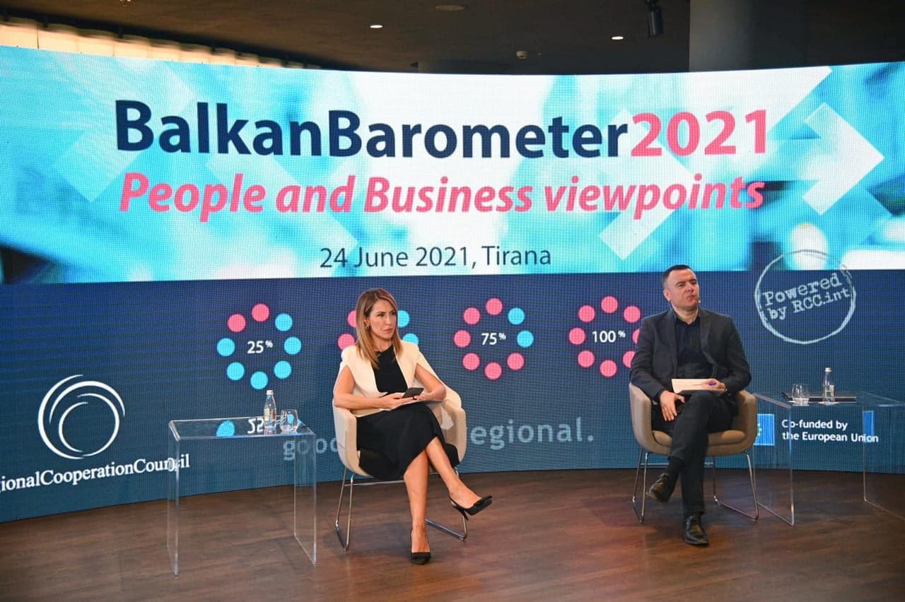 Presentation and Discussion of the Balkan Barometer 2021 — photo 3